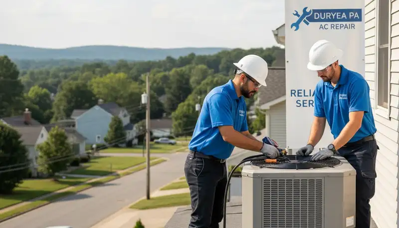 Professional AC repair service in Taylor, PA by certified HVAC technicians